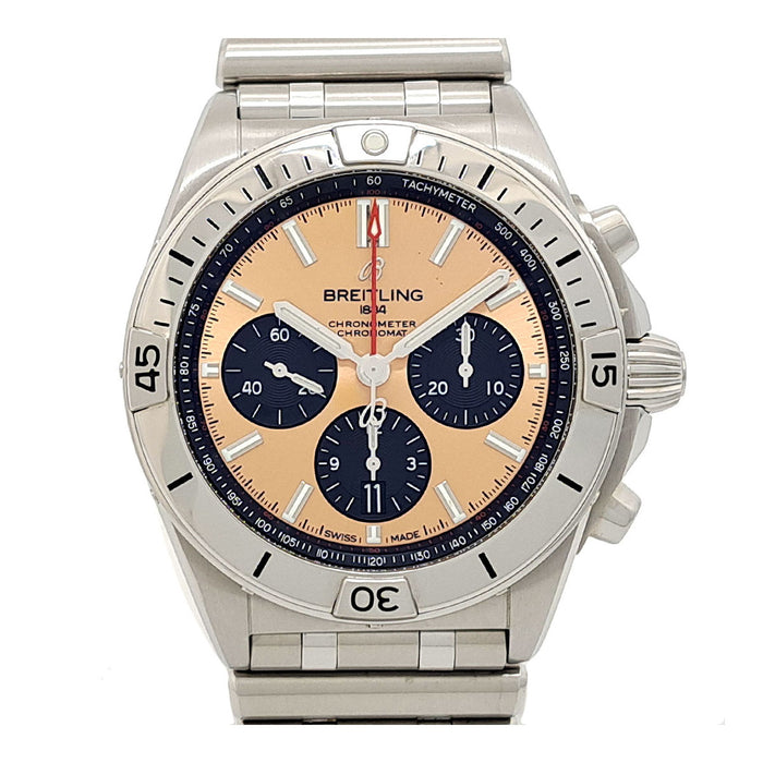 BREITLING 
Chronomat B01 42 
附带盒子和保卡