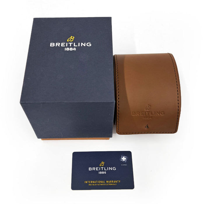 BREITLING 
Chronomat B01 42 
附带盒子和保卡