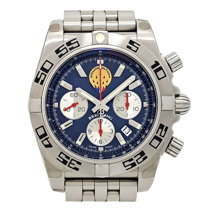 BREITLING 
Chronomat 44 法国空军巡逻队 
附盒及保修卡