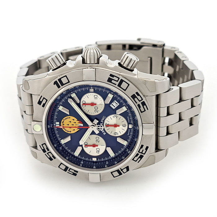 BREITLING 
Chronomat 44 法国空军巡逻队 
附盒及保修卡