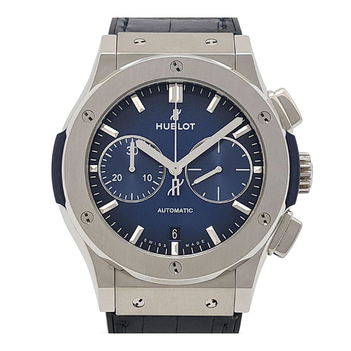 HUBLOT 
Classic Fusion Chronograph Titanium 
Box and papers included