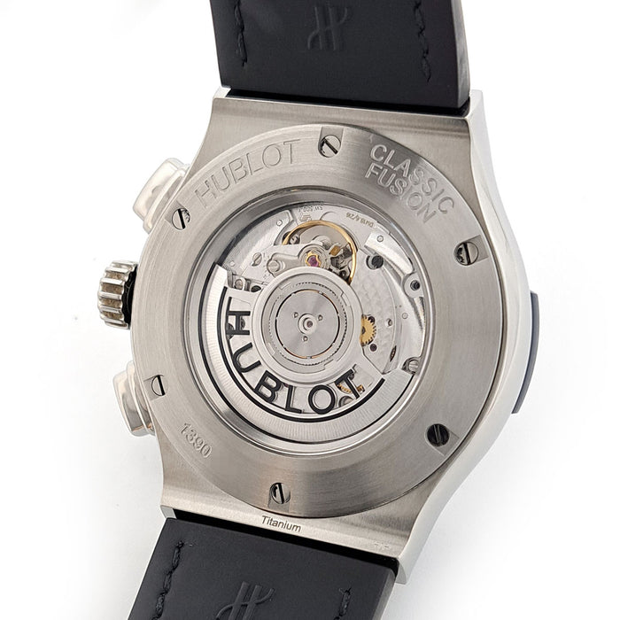 HUBLOT 
Classic Fusion Chronograph Titanium 
Box and papers included