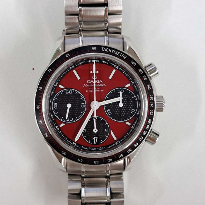 【WHOLESALES】
OMEGA
326.30.40.50.11.001
Speedmaster Racing
Box, Guarantee (no date or shop stamp), Pictogram, Links