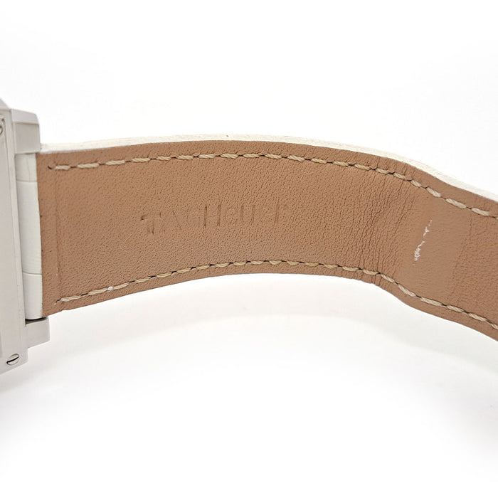 TAG HEUER 
Monaco White Shell Dial