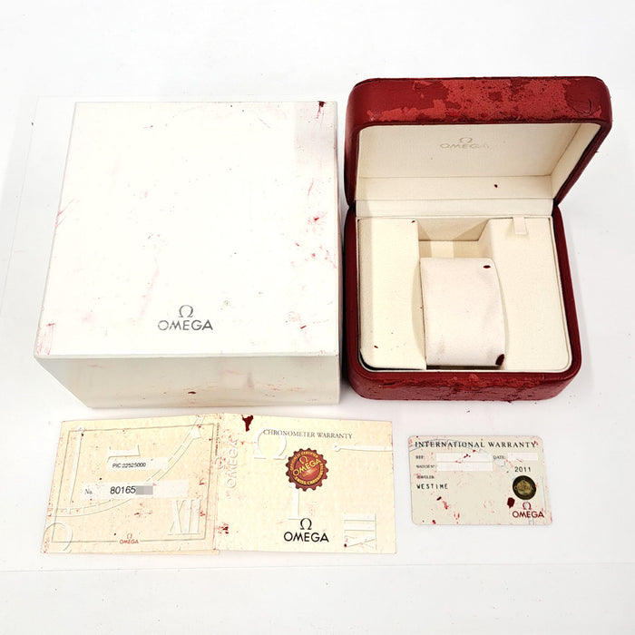 OMEGA 
Seamaster 300M 
With box and warranty card