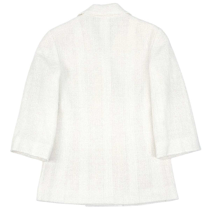 CHANEL 
COCO CC ロゴ ココボタン ダブルブレスト 
ココマーク ツイード コットン ジャケット