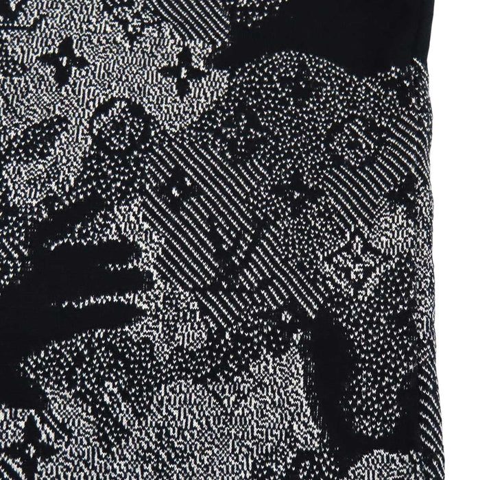 LOUIS VUITTON 
LV ロゴ ジャカード コットン 
モノグラム カモフラージュ Tシャツ