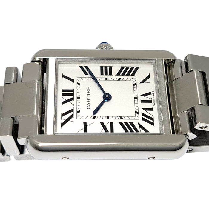 CARTIER Tank Solo Watch SM 
With Box and Guarantee