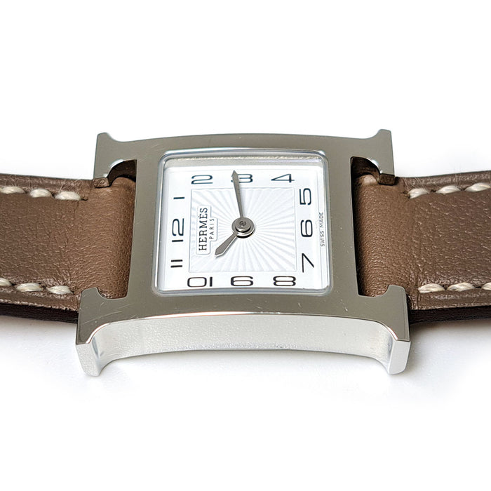 HERMES 
H Watch Mini Double Tour 
With box