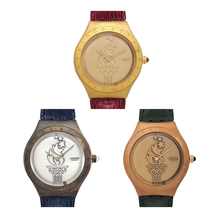 Swatch 
アイロニー アトランタ1996 3pcs Mint FULLSET 
箱ギャラ付