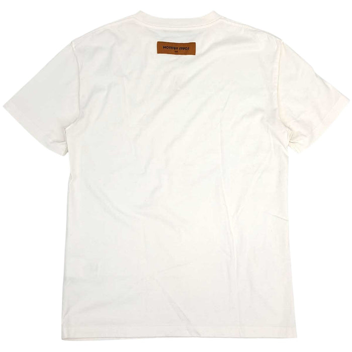 LOUIS VUITTON 
ロゴ コットン クルーネック 
エンボス LV Tシャツ