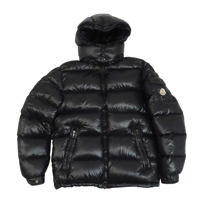 MONCLER 
ワッペン フード ダブルジップ ナイロン 
MAYA マヤ ダウンジャケット