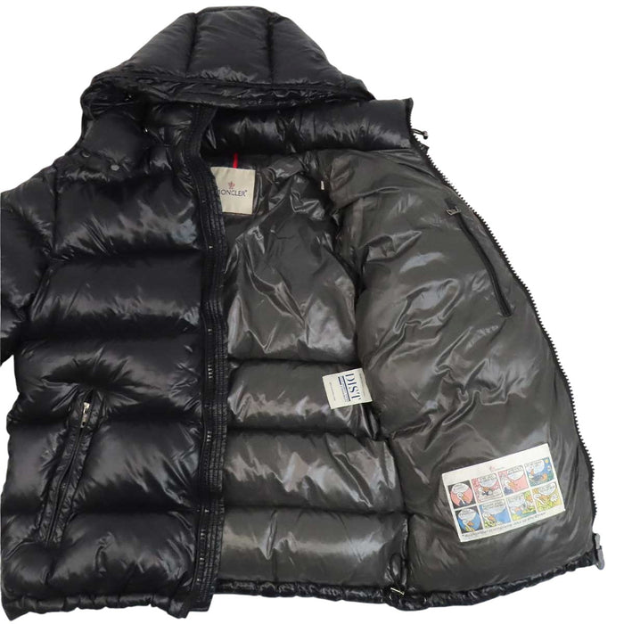 MONCLER 
ワッペン フード ダブルジップ ナイロン 
MAYA マヤ ダウンジャケット