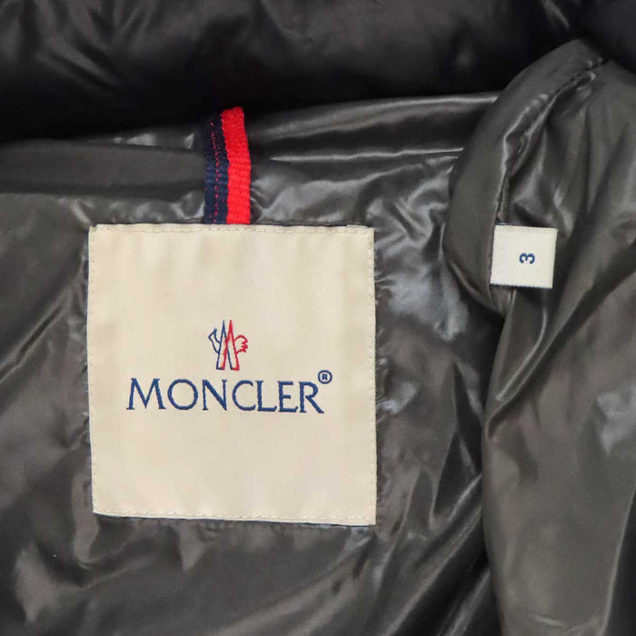 MONCLER 
ワッペン フード ダブルジップ ナイロン 
MAYA マヤ ダウンジャケット