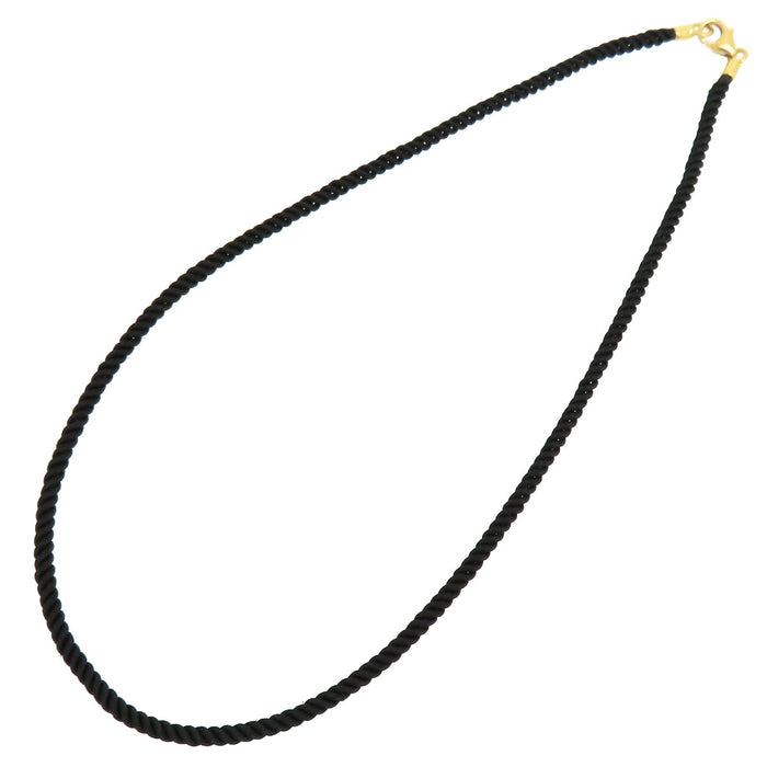 CARTIER 
サテンコード ネックレス