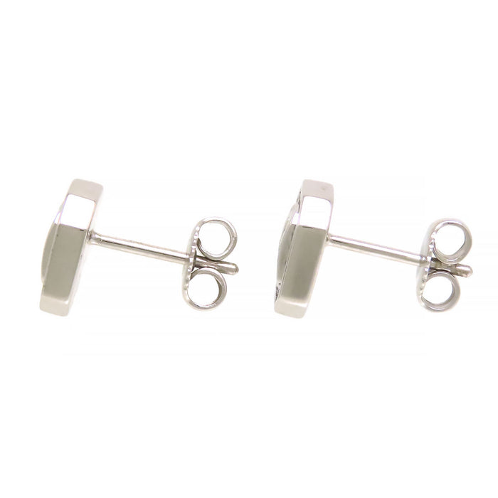 HARRY WINSTON 
HW Logo Stud Earrings