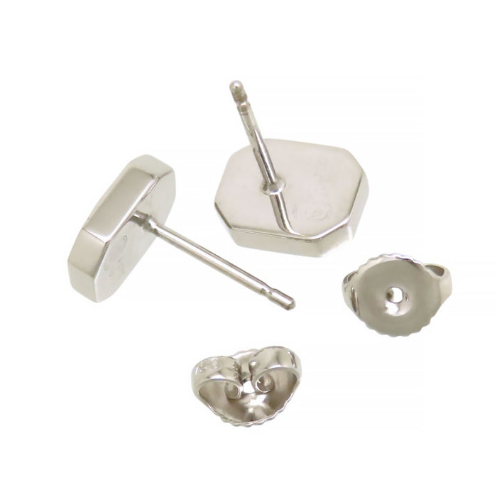 HARRY WINSTON 
HW Logo Stud Earrings