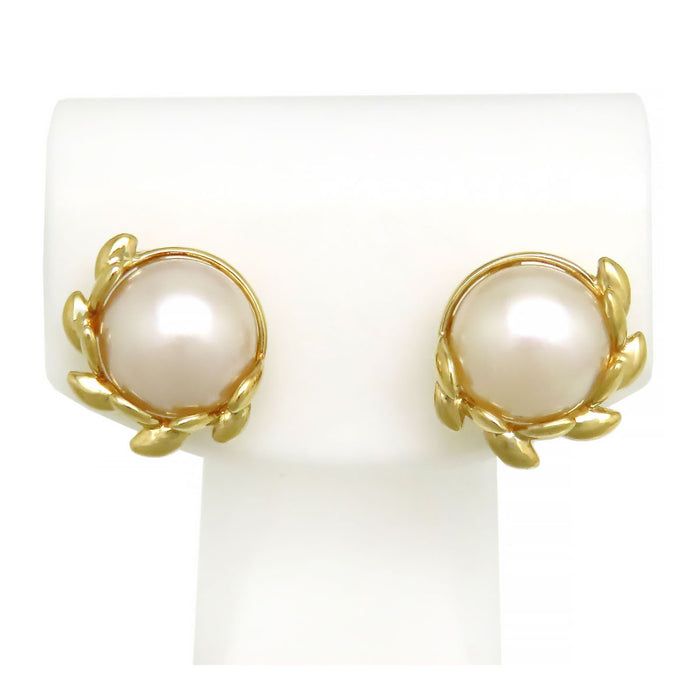 TIFFANY&Co.
Olive Leaf Pearl Pierced Earrings