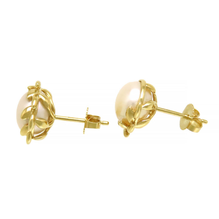 TIFFANY&Co.
Olive Leaf Pearl Pierced Earrings