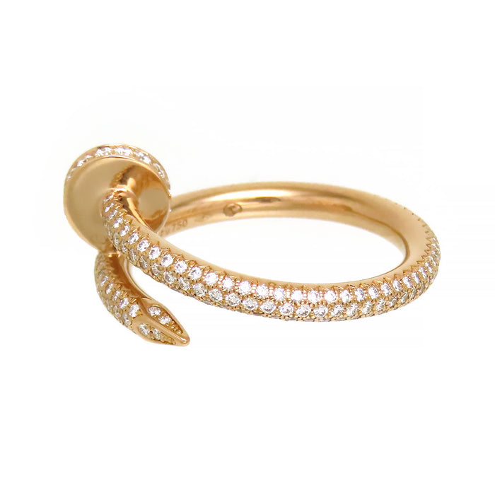 CARTIER 
Juste un Clou Pave Diamond Ring