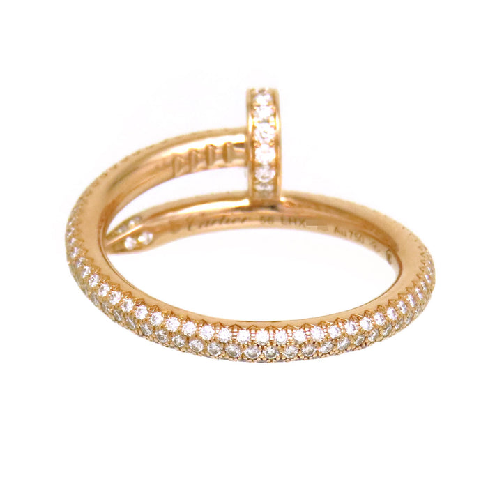 CARTIER 
Juste un Clou Pave Diamond Ring