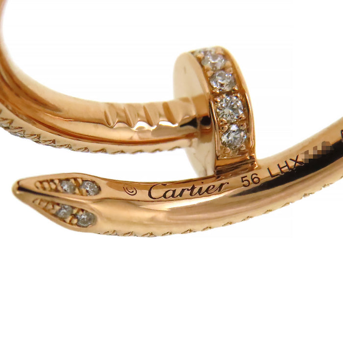 CARTIER 
Juste un Clou Pave Diamond Ring