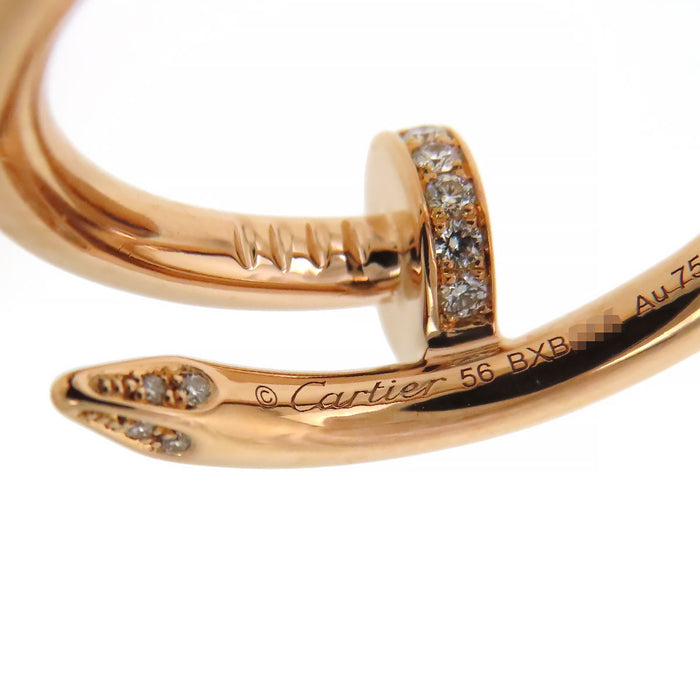 CARTIER 
Juste un Clou Diamond Ring
