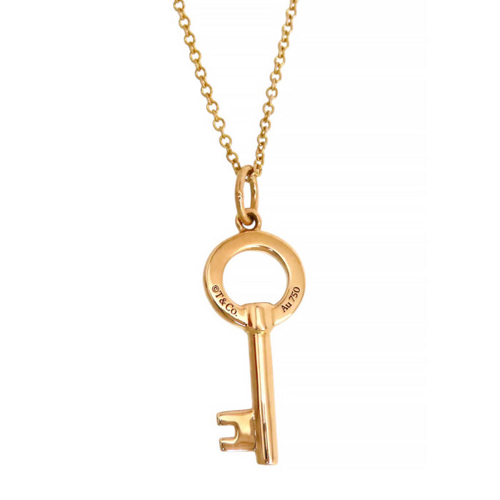 TIFFANY&Co. Circle Key Necklace