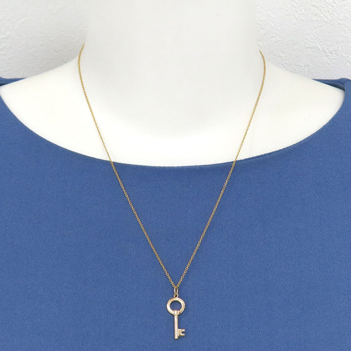 TIFFANY&Co. Circle Key Necklace