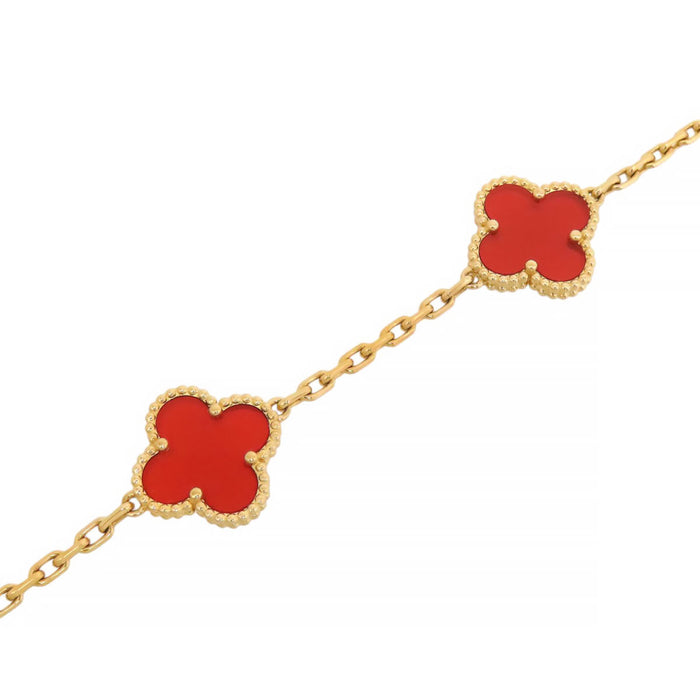 Van Cleef & Arpels 
ヴィンテージ アルハンブラ ブレスレット 5モチーフ