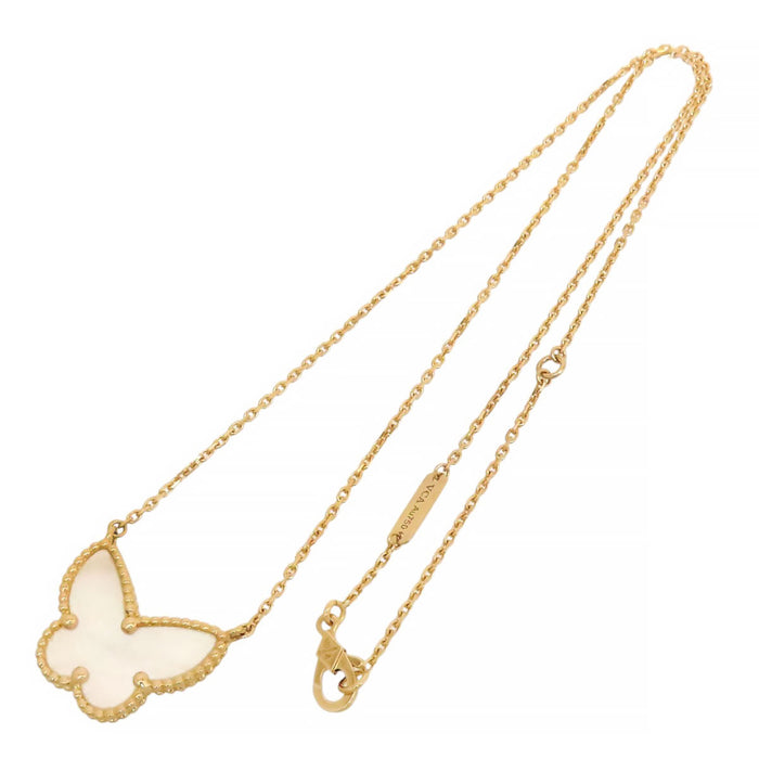 Van Cleef & Arpels 
Lucky Alhambra Butterfly necklace