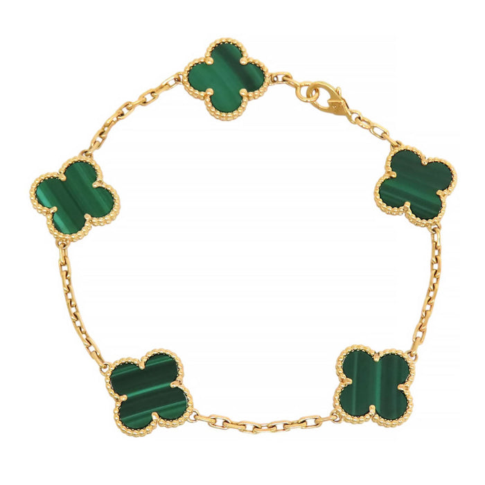 Van Cleef & Arpels Vintage Alhambra 5-Motif Bracelet