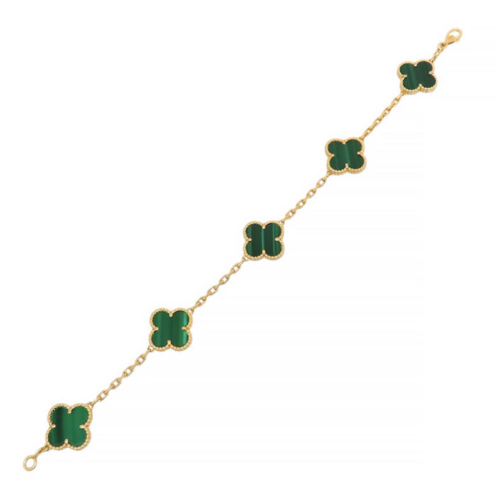 Van Cleef & Arpels Vintage Alhambra 5-Motif Bracelet