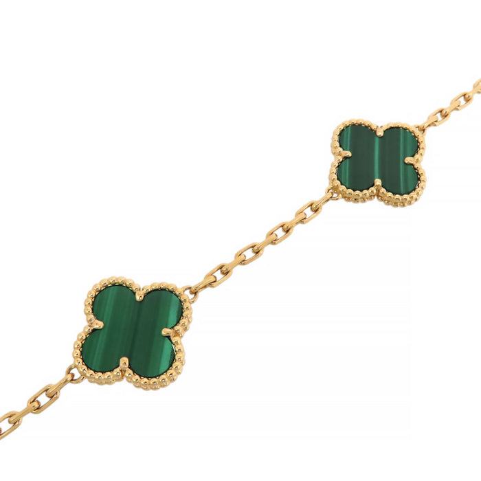 Van Cleef & Arpels Vintage Alhambra 5-Motif Bracelet