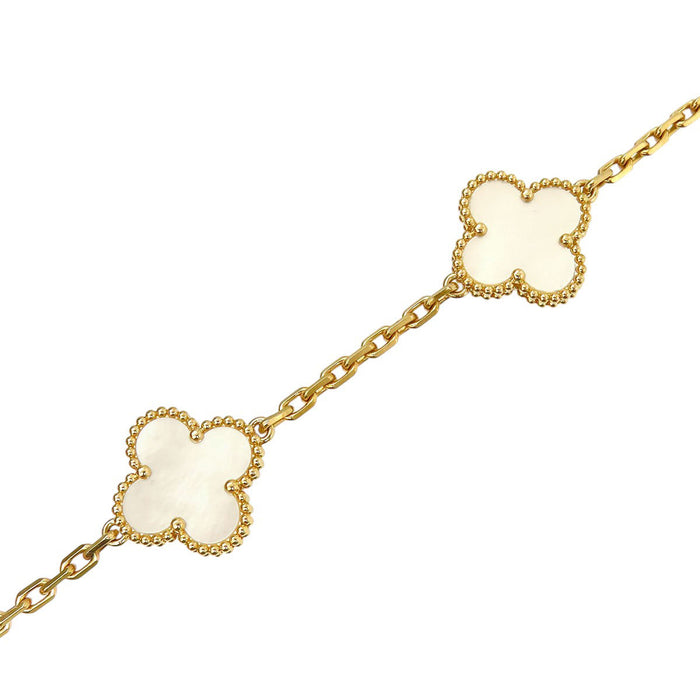 Van Cleef & Arpels 
ヴィンテージ アルハンブラ ブレスレット 5Pモチーフ