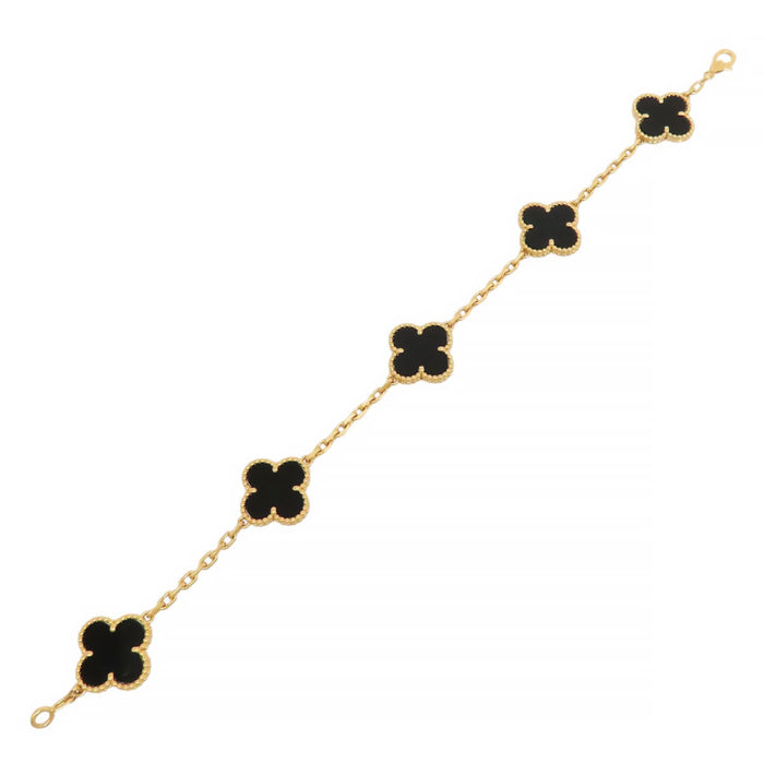 Van Cleef & Arpels Vintage Alhambra Bracelet 5 Motifs