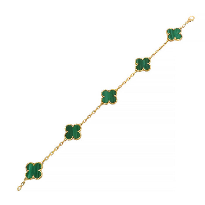 Van Cleef & Arpels 
ヴィンテージ アルハンブラ ブレスレット 5Pモチーフ