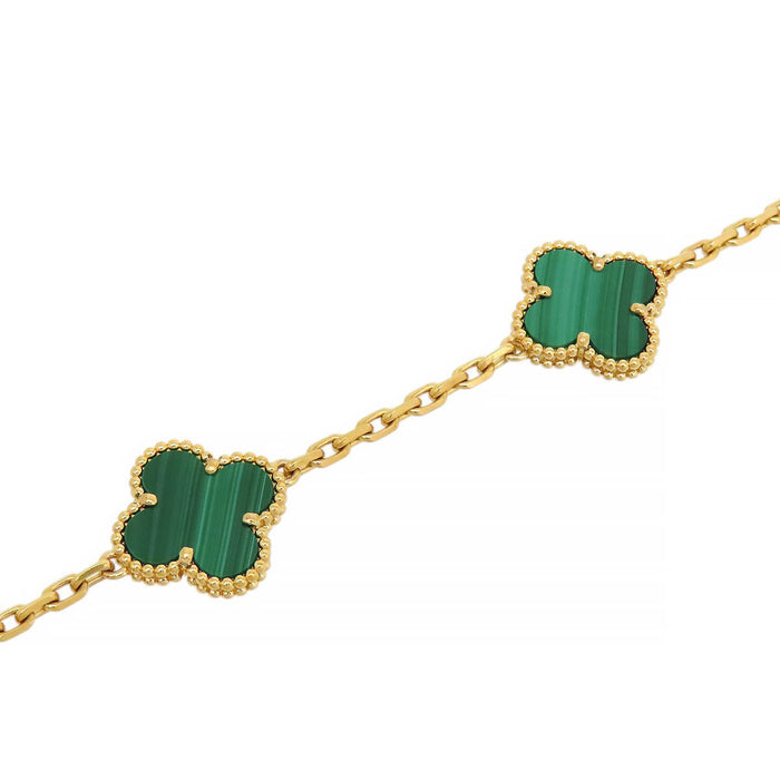 Van Cleef & Arpels 
ヴィンテージ アルハンブラ ブレスレット 5Pモチーフ