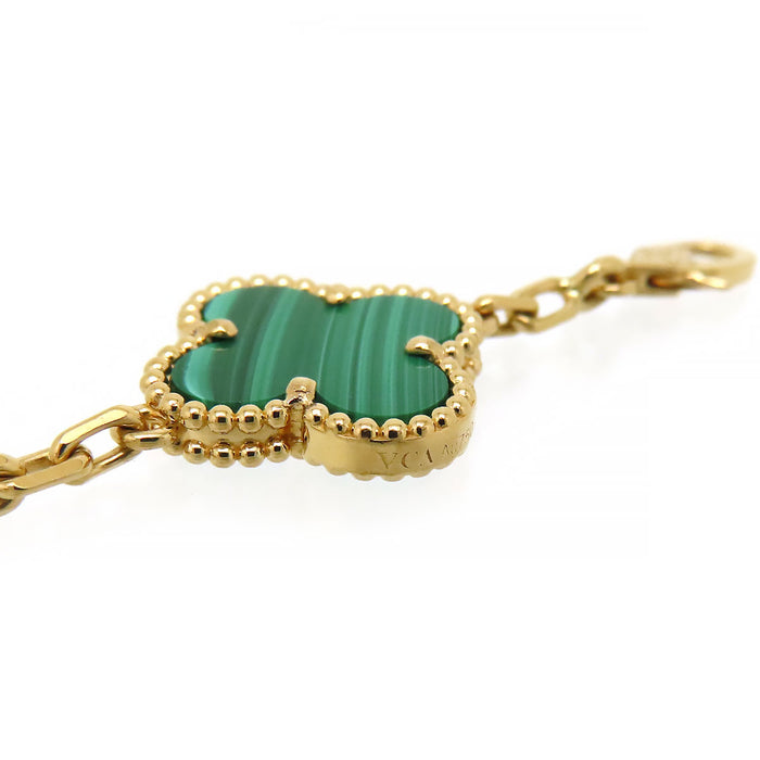 Van Cleef & Arpels 
ヴィンテージ アルハンブラ ブレスレット 5Pモチーフ