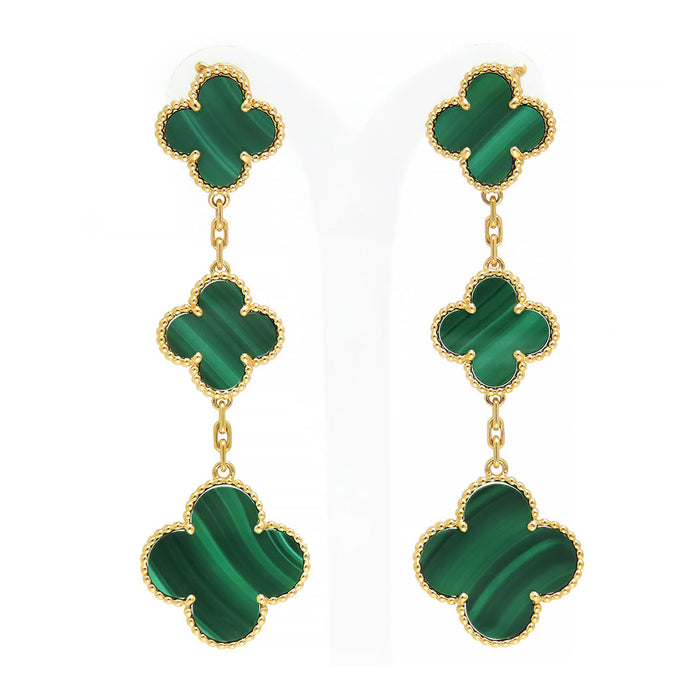 Van Cleef & Arpels 
Magic Alhambra 3-Motif Earrings