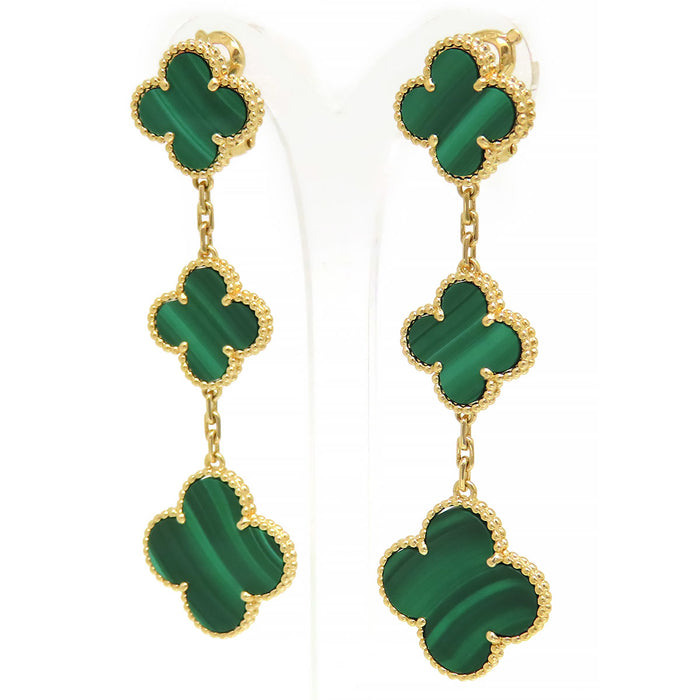 Van Cleef & Arpels 
Magic Alhambra 3-Motif Earrings
