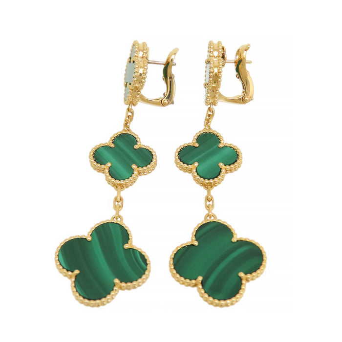 Van Cleef & Arpels 
Magic Alhambra 3-Motif Earrings