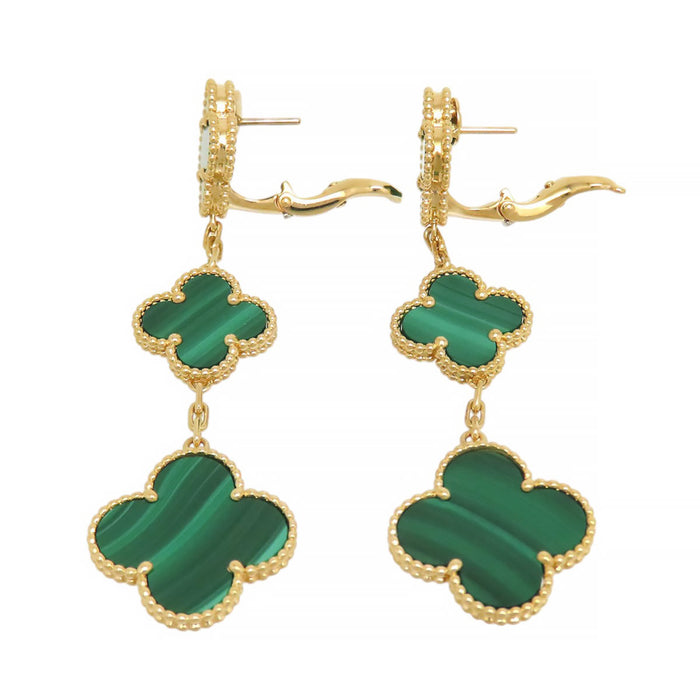Van Cleef & Arpels 
Magic Alhambra 3-Motif Earrings