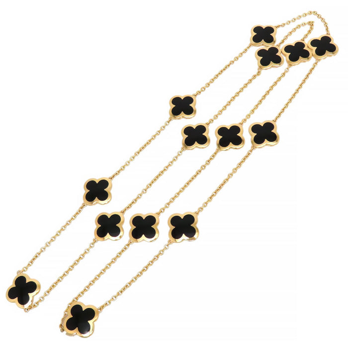 Van Cleef & Arpels 
ピュア アルハンブラ ネックレス 14モチーフ