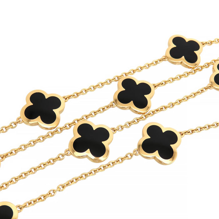 Van Cleef & Arpels 
ピュア アルハンブラ ネックレス 14モチーフ