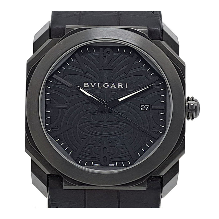 BVLGARI 
オクト オールブラックス 
ギャラ付