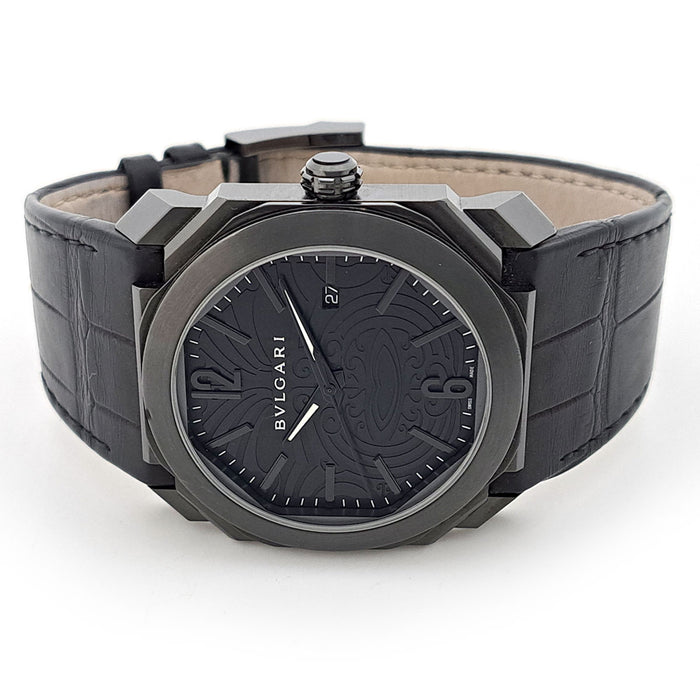 BVLGARI 
オクト オールブラックス 
ギャラ付