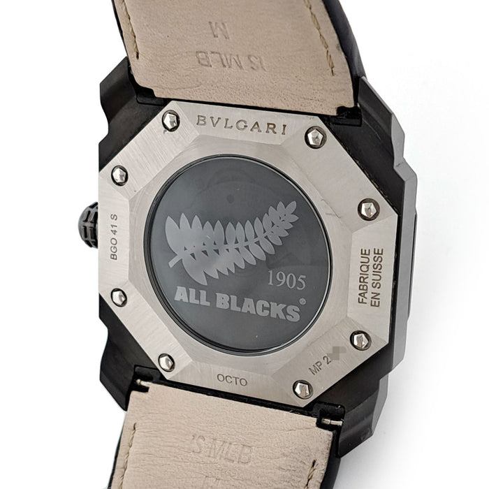 BVLGARI 
オクト オールブラックス 
ギャラ付