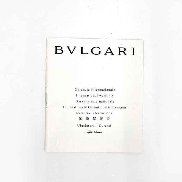 BVLGARI 
オクト オールブラックス 
ギャラ付