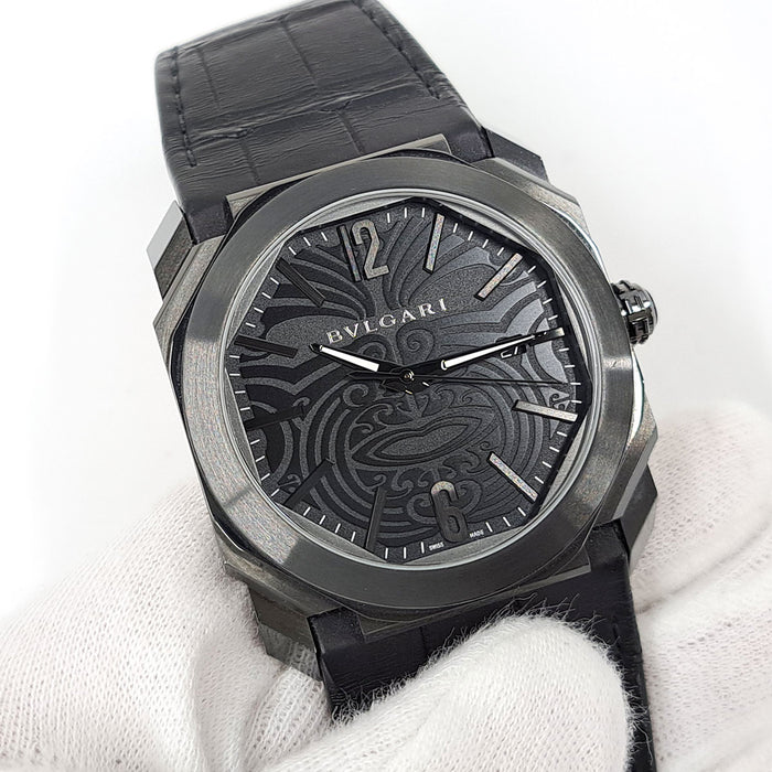 BVLGARI 
オクト オールブラックス 
ギャラ付
